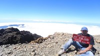 Puncak Gunung Rinjani 3.726 Mdpl