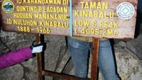 akhirnya menapak atap negeri jiran, gunung Kinabalu