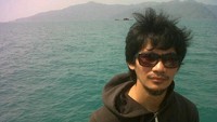 Donny di Selat Sunda (foto: Hanief)