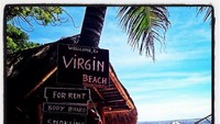 Ucapan Selamat Datang di Pantai Virgin