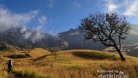 Indahnya pemandangan di Gunung Rinjani