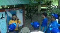 Pengarahan dari Rangger sangat membantu perjalanan selama berada di Pulau Komodo