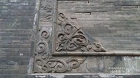 Motif ukiran di salah satu masjid Raya Xian, mirip motif ukiran di Minangkabau