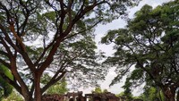 Phimai historical park bagian belakang