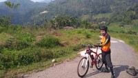 Melepas lelah di tanjakkan