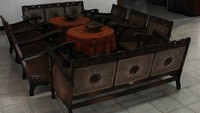 Ruang tengah Istana Gebang