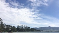 Selayang pandangan Situ Cileunca di pagi hari