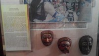 Koleksi topeng di museum nasional