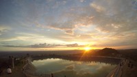 Refleksi cahaya yang cantik
