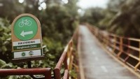 Surganya untuk bersepeda