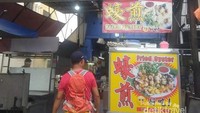 Salah satu Cafe yang ada di kawasan Lebuh Campbell.