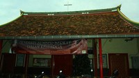 Gereja Santa Maria De Fatima yang ebrnuansa oriental (Afif/detikTravel)