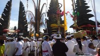 Suasana Upacara Batara Turun Kabeh