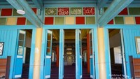 Pintu masuk masjid Dungan
