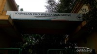 Pintu masuk Eko Wisata Mangrove