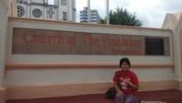 Salah satu bangunan sejarah Church of Visitation Seremban