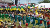 Salah satu sesi dari pergelaran seni