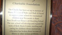 yayasan amal untuk mengenang Putri Diana & Dodi Al Fayed