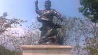 Patung adegan pembantaian