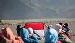 Mengenang Upacara Hardiknas di Gunung Bromo Jelang Agustusan