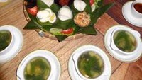 menu omah Sinten untuk berempat