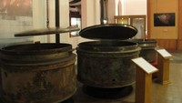Kuali raksasa di dalam museum (Afif/detikTravel)