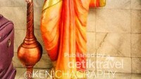 Patung Tuawarsakti Penjaga Dewi Shri Mariamman