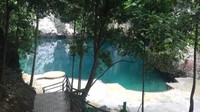 Danau Biru Kolaka dari atas