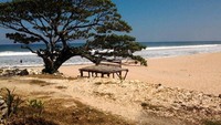 Pantai Pok Tunggal yang masih cantik dan perawan