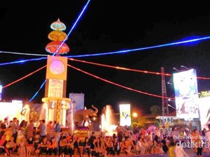 Menikmati Car Free Night di Bandarlampung
