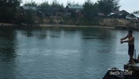 aktifitas mancing juga bisa di sini