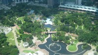 Pemandangan Kuala Lumpur dari Menara Petronas (Erna Mardiana - detikBandung)