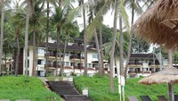 Resort penginapan nampak dari luar