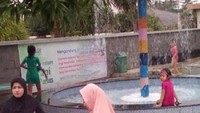 kolam air panas di Grage Sangkan Hotel  Spa