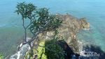 Menikmati Pagi di Pantai Batu Layar Lombok