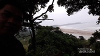 Sawarna dilihat dari Bukit