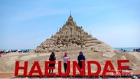 Istimewanya menikmati Haeundae Sand Festival 2019