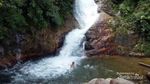 Menikmati Segarnya Air Terjun Telago Jando di Jambi