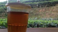 Sajian teh asli dari penduduk sekitar kulonprogo