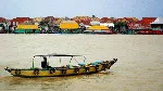 Menikmati Senja di Sungai Musi, Palembang