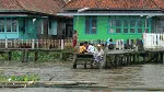 Menikmati Senja di Sungai Musi, Palembang
