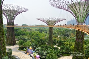 Menikmati Singapura dari Ketinggian OCBC Skyway