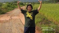 Jajaran pegunungan Karst Vang Vieng