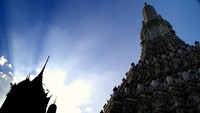 Momen cahaya matahari