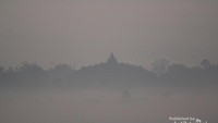 Candi Borobudur dari Puncak Setumbu
