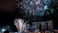 Meriahnya Singapura di Malam Hari