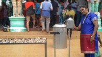 Salah satu kegiatan ritual umat Hindu