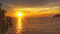 Sunset di Pantai Langkawi