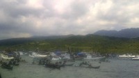 Pengantar patung di laut (Putri/detikTravel)