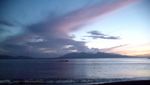 Menunggu Fajar Merona di Pantai Boom, Banyuwangi